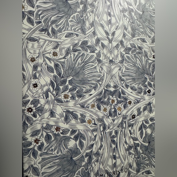 Set of 3 Morris & Co. Notebook / Journals large 9.75” x 7.5” Lined Gold Foil NWT - Picture 6 of 9